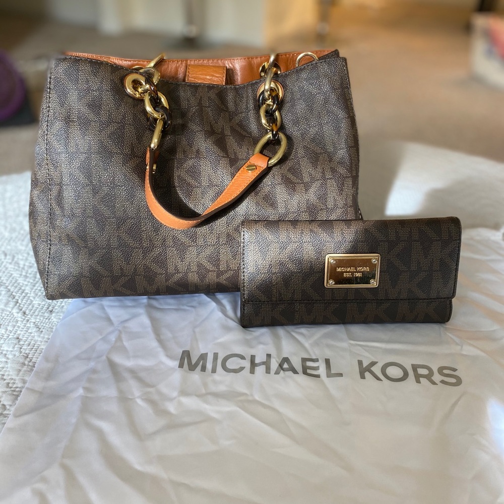Michael Kors Purse and Wallet